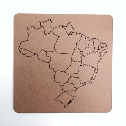 QUEBRA-CABEÇA MAPA DO BRASIL