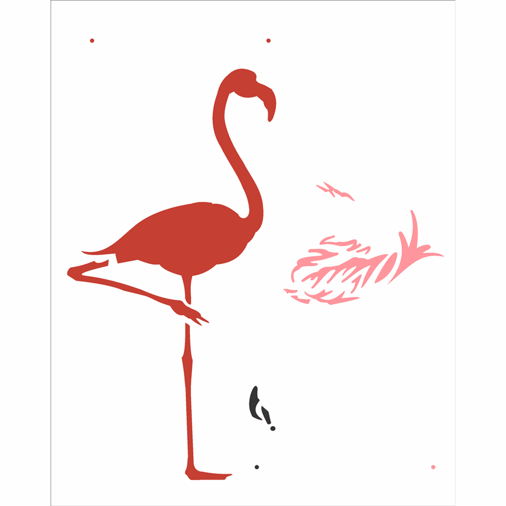 Flamingo Desenho Para Pintar - imagen para colorear