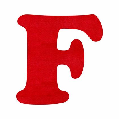 Recorte Em Feltro Letra Maiuscula Cor Vermelho Noel Tipo Delta Tamanho 03 20 Unidades Da Mesma Letra Emporiojanial