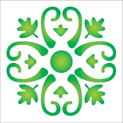 10x10-Simples---Arabesco-Folhas---OPA144---Colorido 10x10-Simples---Arabesco-Folhas---OPA144---Colorido