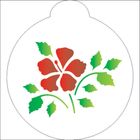 10X10-Redondo---Flor-Hibisco---OPA856---Colorido
