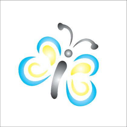 10x10-Simples---Borboleta---OPA368---Colorido 10x10-Simples---Borboleta---OPA368---Colorido