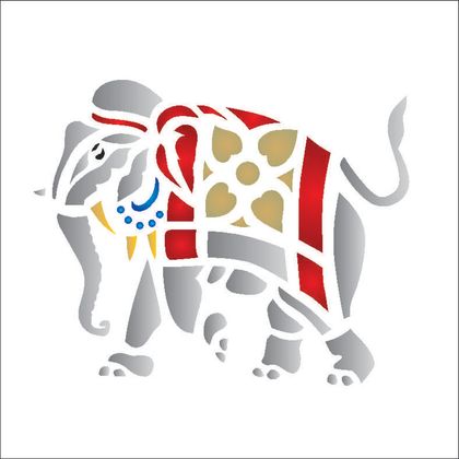 10x10-Simples---Elefante-Tribal---OPA158---Colorido 10x10-Simples---Elefante-Tribal---OPA158---Colorido