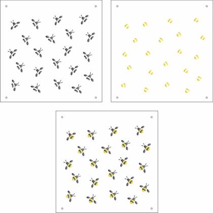 14X14-Duplo---Micro-Abelhas---OPA1170---Colorido 14X14-Duplo---Micro-Abelhas---OPA1170---Colorido