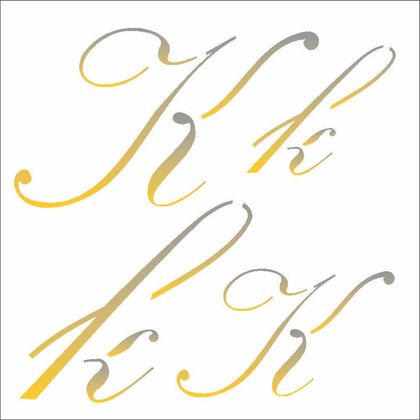 14x14-Simples---Manuscrito-K---OPA1806---Colorido