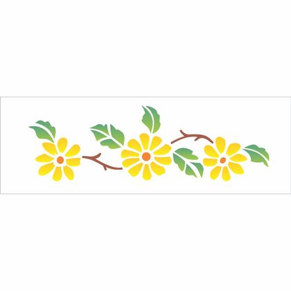 10x30-Simples---Flores-Girassois---OPA209---Colorido 10x30-Simples---Flores-Girassois---OPA209---Colorido