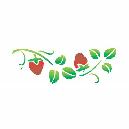 10x30-Simples---Frutas-Morangos---OPA340---Colorido 10x30-Simples---Frutas-Morangos---OPA340---Colorido