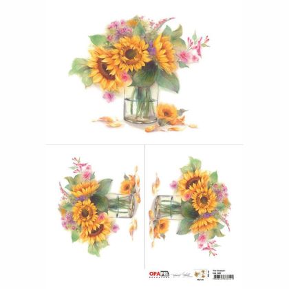 OPAPEL-30X45---Flor-Girassol-I---2482---7898507338121