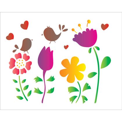 20x25-Simples---Flor-passarinho---OPA1406---Colorido