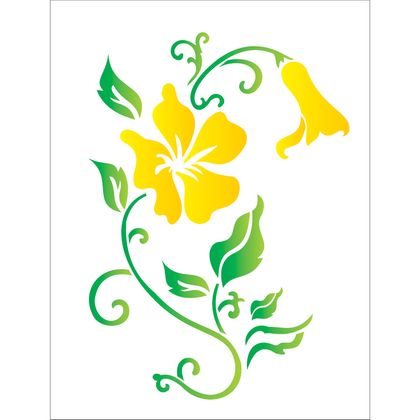 32x42--Simples---Flores-Hibiscos---OPA1269---Colorido 32x42--Simples---Flores-Hibiscos---OPA1269---Colorido