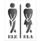 32x42---Sinalizador-Banheiro---OPA1273---Colorido 32x42---Sinalizador-Banheiro---OPA1273---Colorido