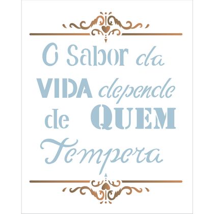 20x25-Simples---Frase-O-Sabor-da-Vida---OPA2186 20x25-Simples---Frase-O-Sabor-da-Vida---OPA2186