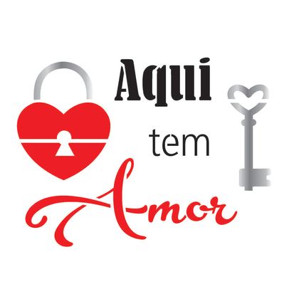 20x25-Simples---Frase-Aqui-tem-Amor---Colorido---OPA2278