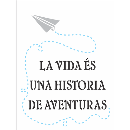 15X20-Simples---Frase-La-Vida-es---OPA2844 15X20-Simples---Frase-La-Vida-es---OPA2844