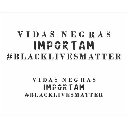 20x25-Simples---Frase-Vidas-Negras---OPA2976 20x25-Simples---Frase-Vidas-Negras---OPA2976