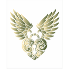 3114---20x25-Simples---SteamPunk-Art-Coracao-Cadeado 3114---20x25-Simples---SteamPunk-Art-Coracao-Cadeado