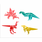 3121---20x25-Simples---Infantil-Dinossauro-Origami