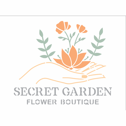 3307---15x20-Simples---Frase-Secret-Garden 3307---15x20-Simples---Frase-Secret-Garden